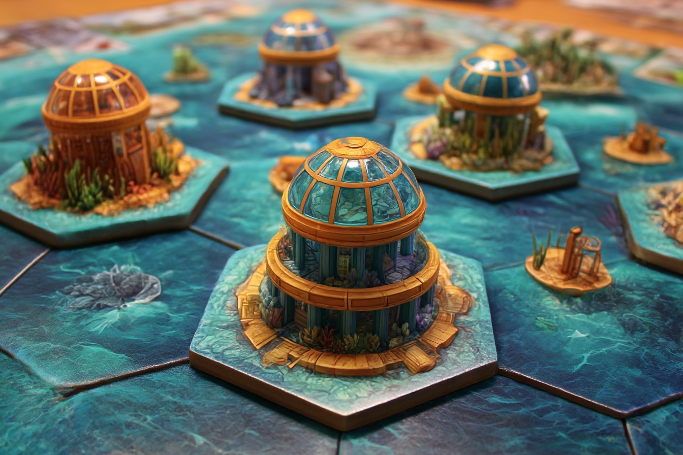 Underwater Cities: Action Selection Under the Constraint of Card Color Matching